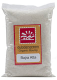 Organic Bajra Atta (Pearl Millet Flour), Dubdengreen (500gm)