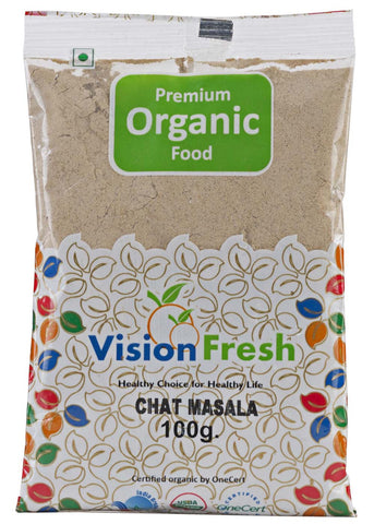 Organic Chaat Masala, Vision Fresh (100gm)