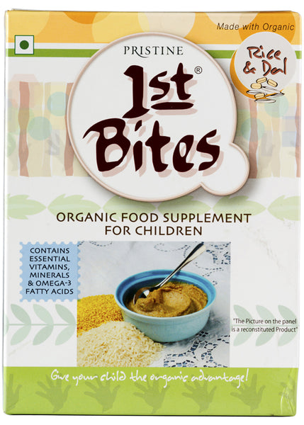 Organic 1st Bites - Rice & Dal, Pristine (300gm)