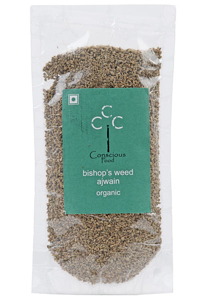 Organic Ajwain (Bishop's Weed), Conscious Food (100gm)