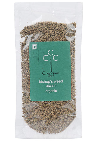 Organic Ajwain (Bishop's Weed), Conscious Food (100gm)