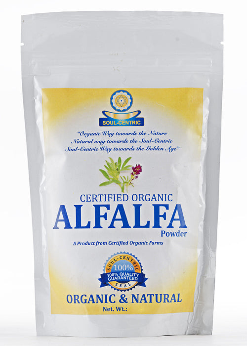 Organic Alfalfa Powder, Soul Centric (50gm)