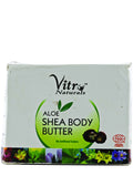 Organic Aloe Shea Body Butter, Vitro Naturals (50gm)