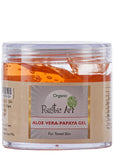 Organic Aloe Vera Papaya Gel, Rustic Art (100gm)