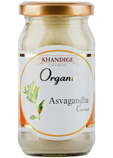 Organic Ashwagandha Powder, Khandige (100gm)