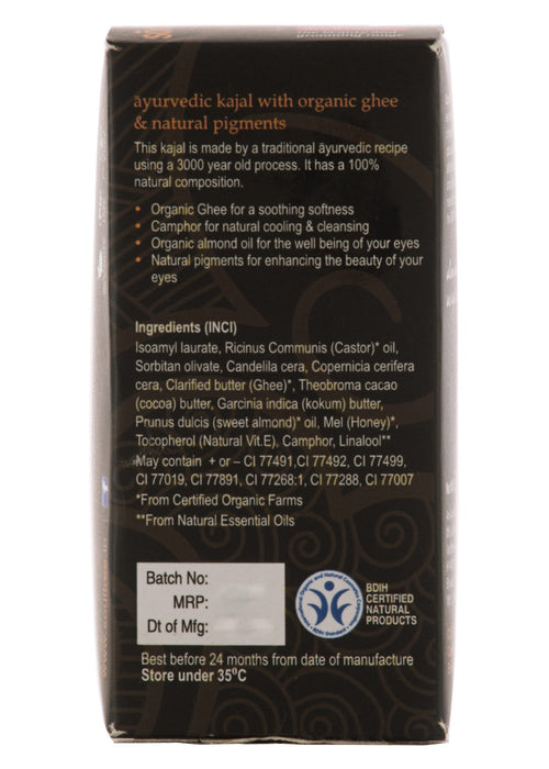 Organic Ayurvedic Kajal - Fern Green, Soul Tree (1 shade)