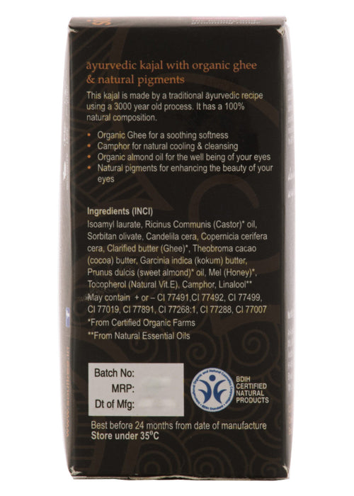 Organic Ayurvedic Kajal - Purple Haze, Soul Tree (1 shade)