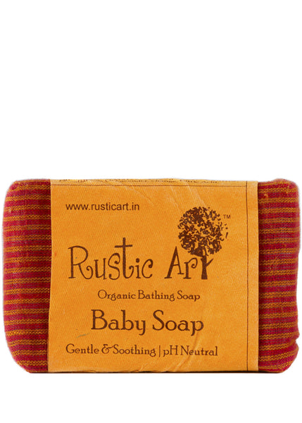 Organic Baby Soap, Rustic Art (100gm)