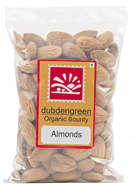 Organic Badam (Almond), Dubdengreen (100gm)