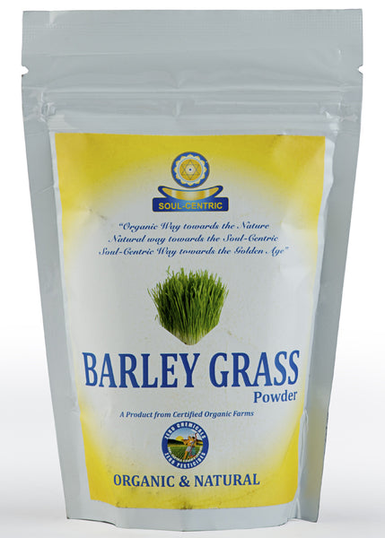 Organic Barley Grass Powder, Soul Centric (100gm)