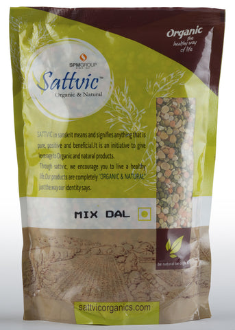 Organic Bean Mix / Mix Dal, Sudh Sattvic (500gm)