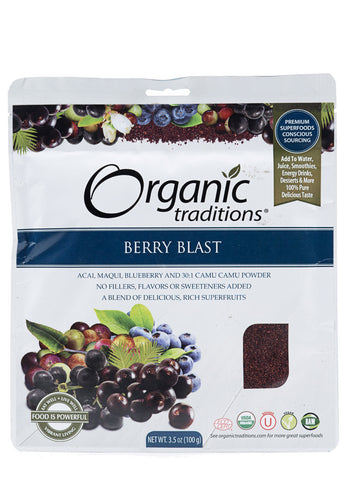 Organic Berry Blast, Organic Traditions (100gm)