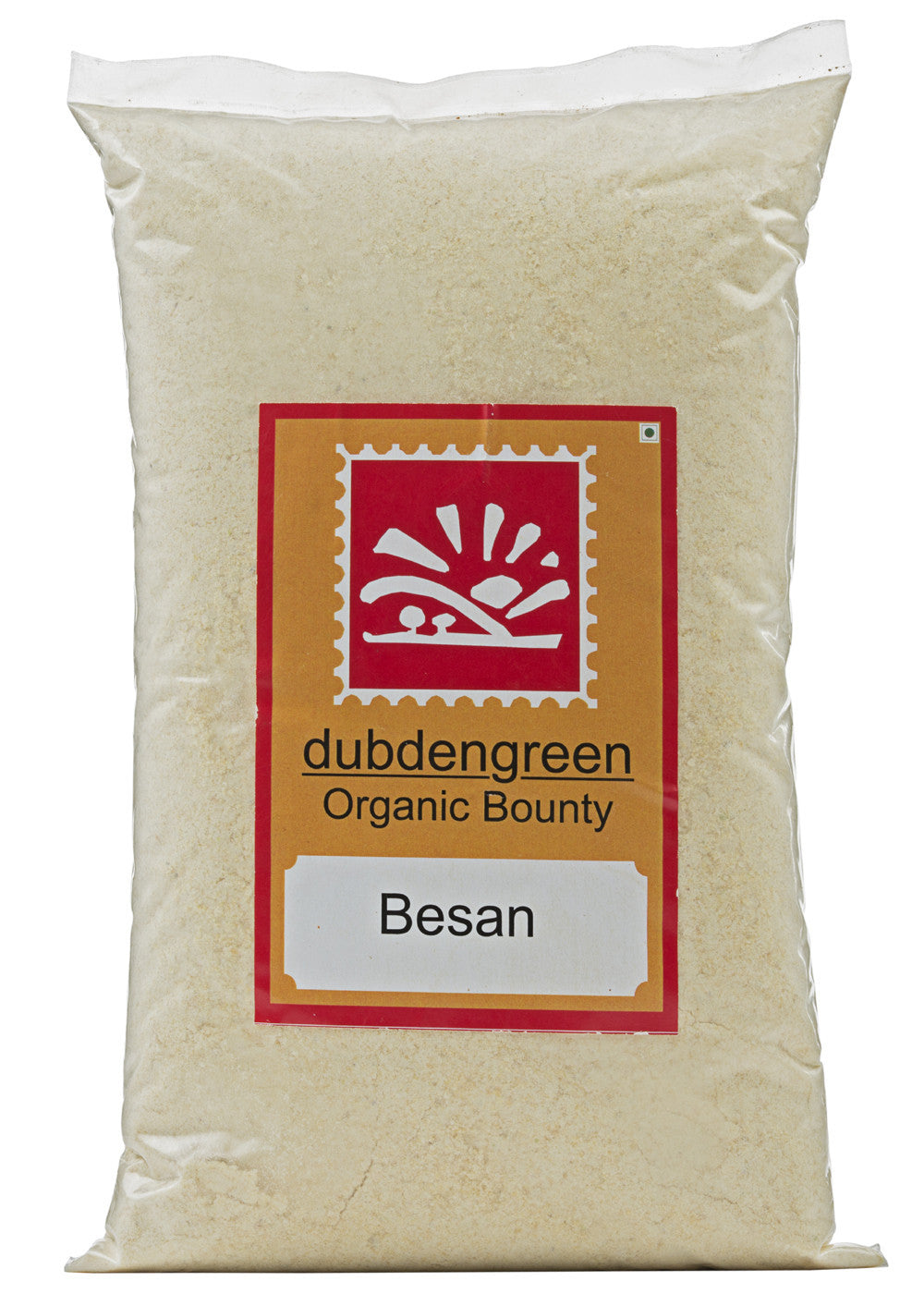 Organic Besan (Bengal Gram Flour), Dubdengreen (500gm)