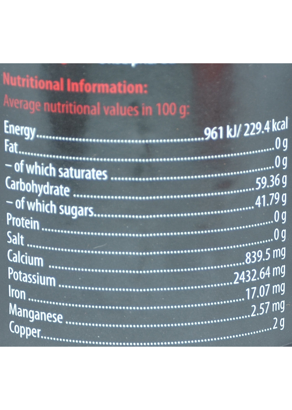 Organic BlackStrap Molasses, Health Link (600gm)