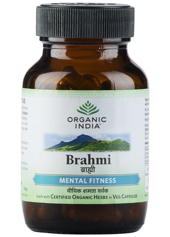 Organic Brahmi Capsules, Organic India (60gm)