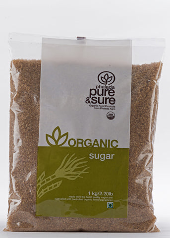 Organic Brown Sugar, Pure & Sure (1kg)