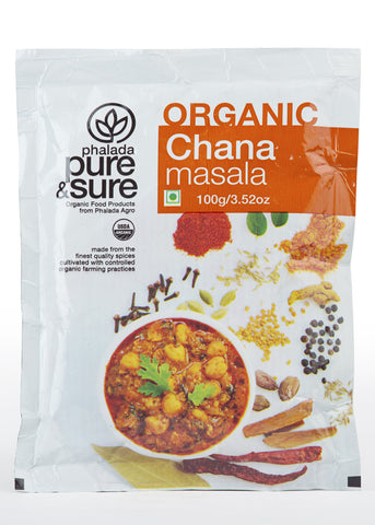 Organic Chana Masala, Pure & Sure (100gm)