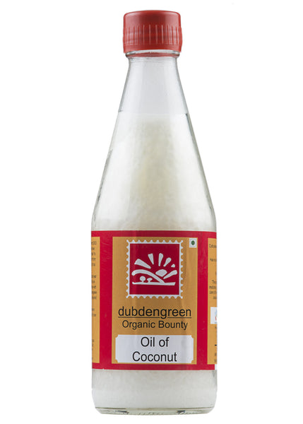 Organic Coconut Oil, Dubdengreen (250ml)