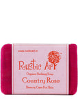 Organic Country Rose Soap, Rustic Art (100gm)