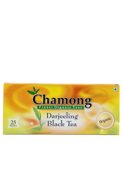 Organic Darjeeling Black Tea, Chamong (25 teabags)