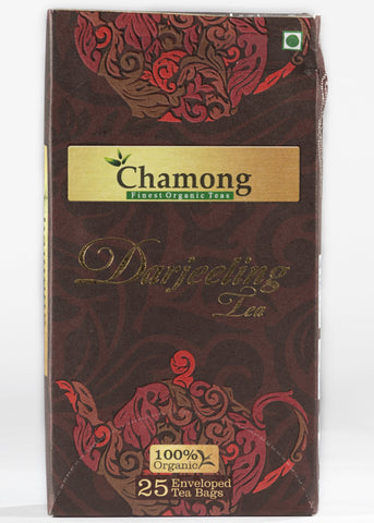 Organic Darjeeling Tea, Chamong  (25 teabags)