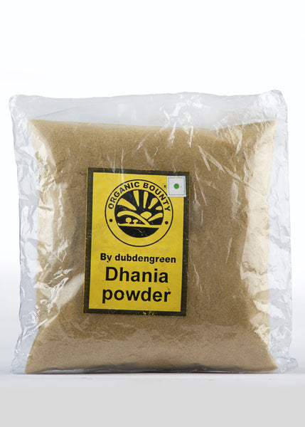 Organic Dhania Powder (Coriander), Dubdengreen (100gm)