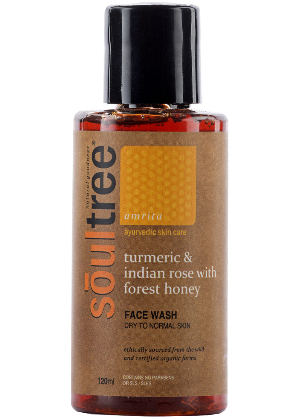 Organic Face Wash Dry to Normal Skin, Soul Tree (120ml)