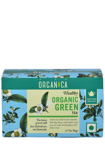 Organic Green Tea, Organica (25 tea bags)