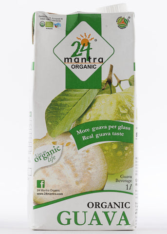 Organic Guava Juice, 24 Mantra (1ltr)