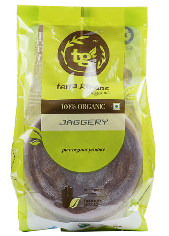 Organic Gurh Box (Jaggery), Terra Greens (400gm)