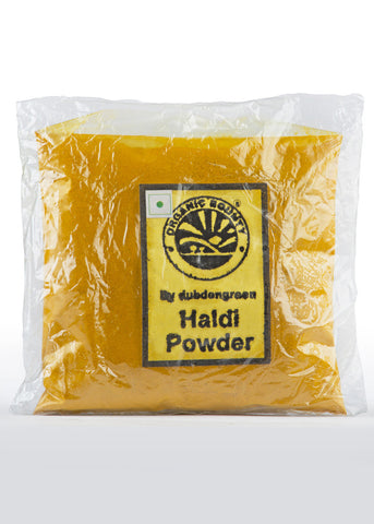 Organic Haldi Powder (Turmeric), Dubdengreen (100gm)