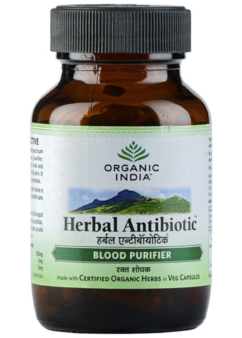 Organic Herbal Antibiotic Capsules, Organic India (60gm)