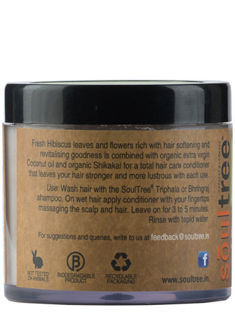 Organic Hibiscus Hair Conditioner, Soul Tree (100ml)