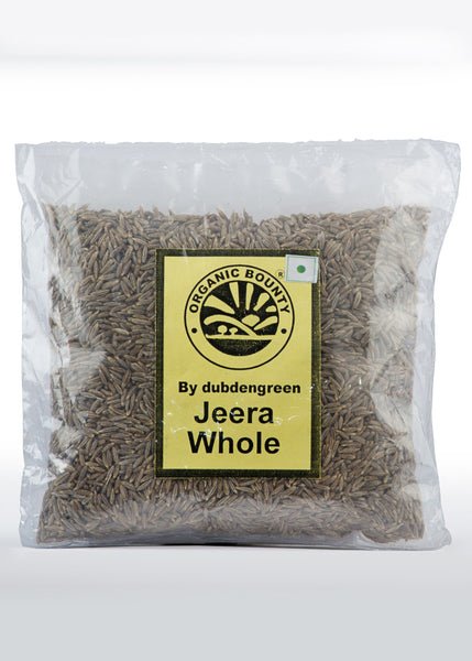 Organic Jeera Whole (Cumin), Dubdengreen (100gm)