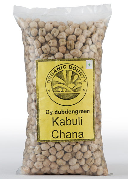 Organic Kabuli Chana (Chick Peas), Dubdengreen (500gm)