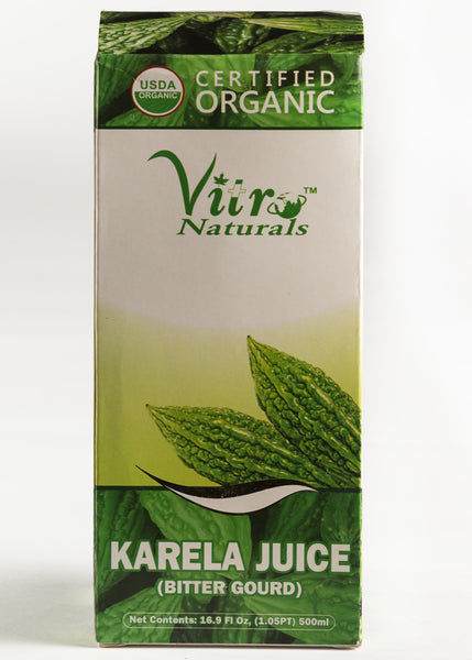 Organic Karela Juice, Vitro Naturals (500ml)