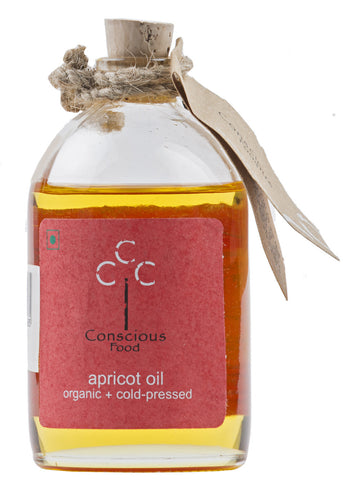 Organic Khubali Tel (Apricot Oil), Conscious Food (100ml)