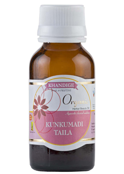 Organic Kunkumadi Oil, Khandige (50ml)