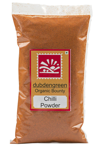 Organic Lal Mirch Powder (Red Chilli), Dubdengreen (100gm)