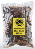 Organic Lal Mirch Whole (Red Chilli), Dubdengreen (100gm)