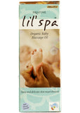 Organic Lil'spa Massage Oil, Pristine (90ml)