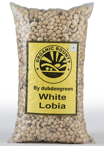 Organic Lobia (Cowpea White),  Dubdengreen (500gm)