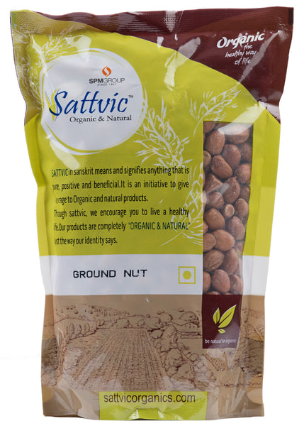 Organic Mungfali (Peanut), Sudh Sattvic (500gm)