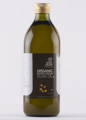 Organic Olive Oil, Pure & Sure (1ltr)