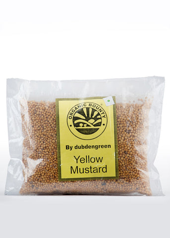 Organic Peeli Sarson (Yellow Mustard), Dubdengreen (100gm)