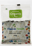 Organic Rai (Black Mustard), Vision Fresh (100gm)