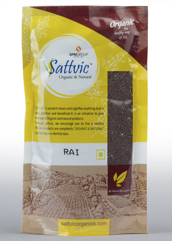 Organic Rai (Brown Mustard), Sudh Sattvic (100gm)