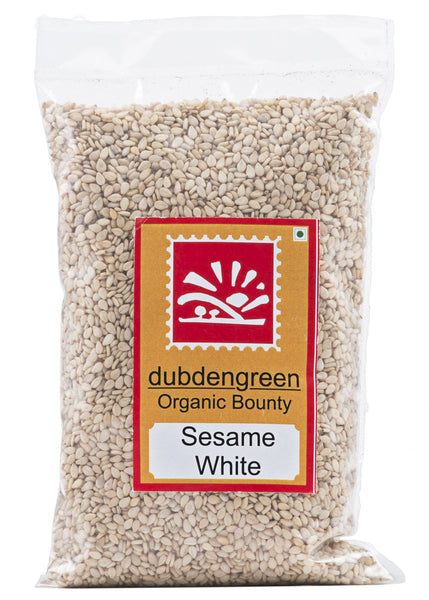 Organic Safed Til (Sesame White Seeds), Dubdengreen (100gm)