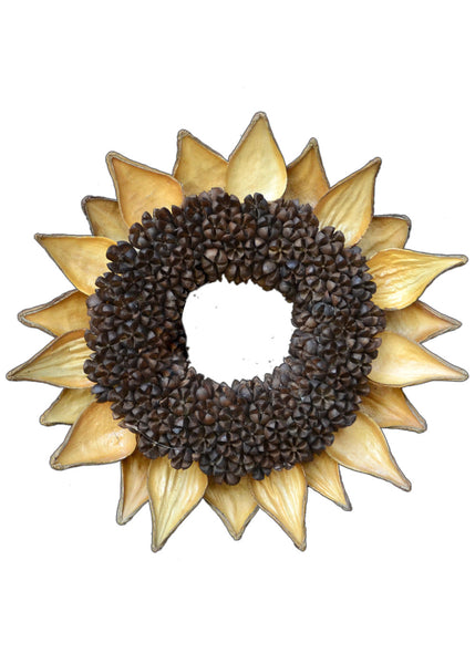 Organic Sunflower Wreath, Shop Organikos (1pc)