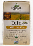 Organic Tulsi Sweet Lemon Tea, Organic India (18 teabags)